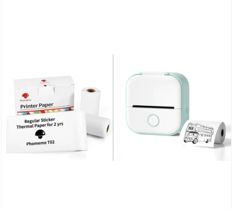 Portable Bluetooth Label Printer